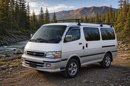 10" Gutter Mount Roof Rack Brackets for Toyota Hiace H100